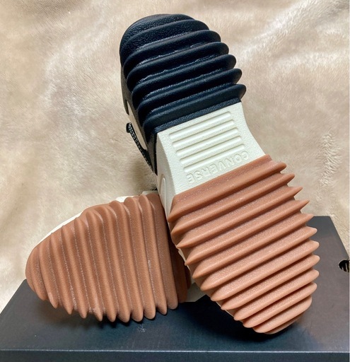 ランスターモーション 厚底ハイカット ブラック 23.5cm 【タグ付 新品 未使用品】