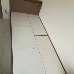 ニトリ　シングルベッドの画像