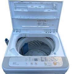 美品 Panasonic 洗濯機 NA-F60B10 6kg 2017年製の画像