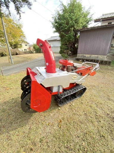 除雪機　フジイ　スノーロータリー　700-SL セルスタート　ガソリン　オーガ上下油圧式