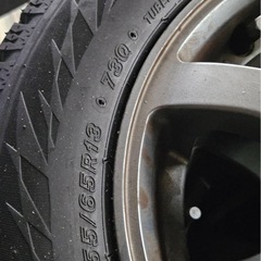 商談中　新品スタッドレスタイヤホイール付き！155/65R13の画像