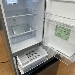 ⭐︎ドリーム荒牧店⭐︎ジモティー割引有⭐︎【クリーニング済み】アクア　冷蔵庫　AQR-J13K  2021年製の画像