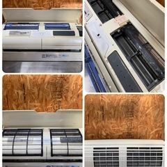 a(7707) 【動作品】三菱 ルームエアコン 霧ヶ峰 MSZ-EX22E8-W 100V 50/60Hz 13Kg 6~8畳 リモコン付 2個口発送 直接お引き取り歓迎 大阪の画像