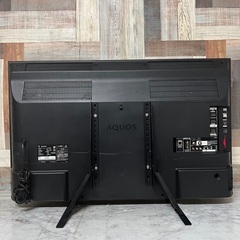 即日受渡❣️シャープ40型液晶テレビWチューナーユーチューブネトフリ視聴21500円の画像