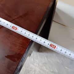 【無料】書斎大型机　天板 横幅約145cm 縦幅約78cm　高さ約75cmの画像