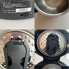 SHARP 電気圧力鍋 KN-HW16E-W 1.6Lの画像