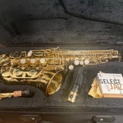 ChateauカーブドソプラノサックスとSELMERマウスピースなどセットの画像