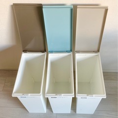 ゴミ箱　20リットル×3個セットの画像