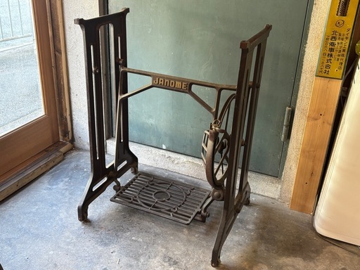 アンティーク ミシン脚 コレクション ジャノメ イギリス アンティーク