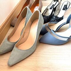 6足まとめて。ブランドヒール　パンプス　サイズ22.5の画像