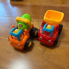 くるまのおもちゃセットの画像