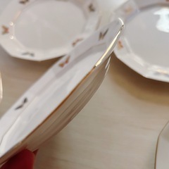 ハナエモリ　ケーキ皿5枚セットの画像