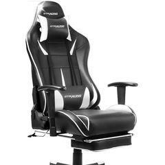 「予約中」GTRACING ゲーミングチェア オフィスチェア 多機能 ゲーム用チェア リクライニング パソコンチェア ハイバック ヘッドレスト ランバーサポート PUレザー ひじ掛け付きの画像