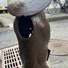 鉄製タヌキの画像