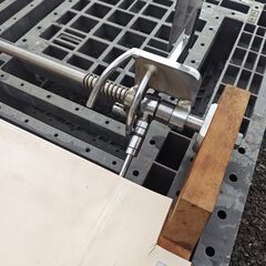 中古品  業務用 手動式 麺切り機 麺切カッター スライド式 麺切台 うどん 製麺用 食品事業者向けの画像