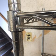 ４段メタルラック　巾90ｃｍの画像