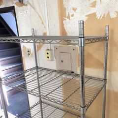 ４段メタルラック　巾90ｃｍの画像