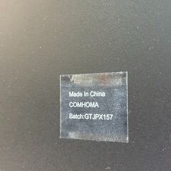 折りたたみデスク ブラック幅100cm×奥行50cm×高さ71cm   【ジャングルジャングル岩出店】【B303】和歌山 岩出市 紀の川市 海南市の画像