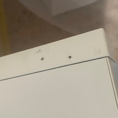 賃貸壁付可能　オープン棚　ホワイト　壁美人の画像