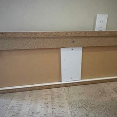 賃貸壁付可能　オープン棚　ホワイト　壁美人の画像