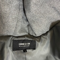 コムサイズム　ロングダウンコートの画像