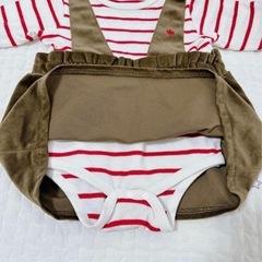 ラルフローレン　ロンパース　女の子の画像