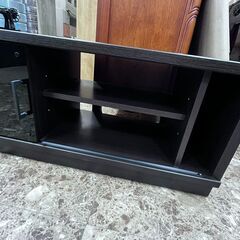ニトリ テレビボード テレビ台 W120×D38×H40.5㎝ 引出し 収納 ダークブラウン 札幌 東区の画像