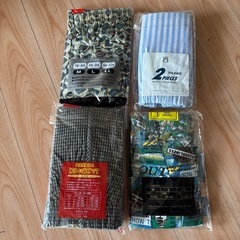 トランクス　6枚まとめて　下着　アンダーウェア　サイズL  LL 福岡　田川　筑豊　トランクス メンズ 6枚セット 綿100% Aセット 福袋 メンズ 下着 年間 プリント柄 パンツ 前開き おしゃれ コットン 涼しい 大きいサイズ 男性  全て未使用品です。の画像