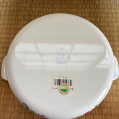 花柄ホーロー鍋の画像