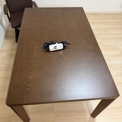 2023年製 こたつ ダイニング テーブル 135 × 85cmの画像