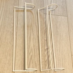 衣類収納アップハンガー 幅35.5cm 2本組 の画像