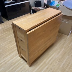 IKEA NORDEN バタフライテーブル　折りたたみテーブルの画像