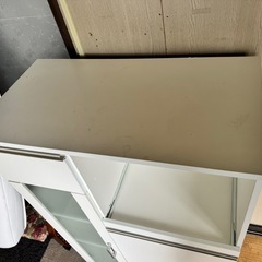 キッチン収納　高さ118.5cmの画像