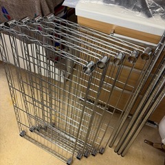 美品 スチールラック メタルラック 5段 配達設置組み立て対応の画像