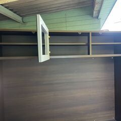 【リユースショップスパークル】大型テレビボード　No.162　テレビ台　TV収納　収納たくさん♪　ローランド　リビング収納　ダークブラウン　配送設置可能♪の画像