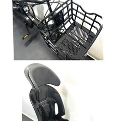 1年保証 送料無料　新型　ヤマハ　パスバビーアン　大容量　黒　電動アシスト自転車　g1130の画像