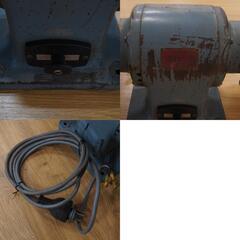 MITSUBISHI 三菱電機 ミツビシ 三相200V 255mm 両頭グラインダ 卓上グラインダ TG-255T-I 中古 店頭引き取り限定・石川県野々市市 【工具専門店 テイクハンズ金沢野々市店】の画像