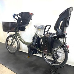 1年保証 送料無料　新型　ヤマハ　パスバビーアン カーキ色　電動アシスト自転車　g1130の画像