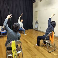 12月【初回500円】【毎週水曜日】※第5水曜日は休講 シニア世代から若い方まで優しい椅子ヨガ＠足立区東京労音東部センターの画像