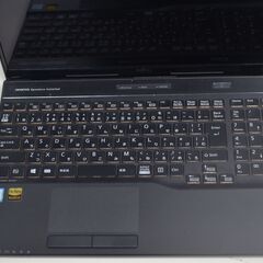 中古良品ノートパソコン 富士通 AH53/B3 第8世代core i7 SSD512GB+HDD1TB メモリー8GB 無線内蔵 Bluetooth ブルーレイ Windows11の画像