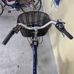 196丁寧に整備済　新基準良品　ヤマハ　電動アシスト自転車26インチ　人気色　中古車の画像