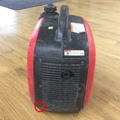 shindaiwa 新ダイワ やまびこ 1.6kVA インバータ発電機 ガソリンエンジン 燃料コックぐらつき・ゴム足欠損など IEG1600M-Y 中古 【工具専門店 テイクハンズ金沢野々市店】の画像
