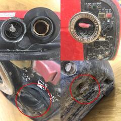 shindaiwa 新ダイワ やまびこ 1.6kVA インバータ発電機 ガソリンエンジン 燃料コックぐらつき・ゴム足欠損など IEG1600M-Y 中古 【工具専門店 テイクハンズ金沢野々市店】の画像