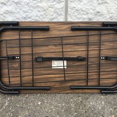 JM20478S)ローテーブル 折りたたみ可能 武田コーポレーション  幅：約90cm 高さ：約33cm 奥行：約45cm 中古品【取りに来られる方限定】の画像