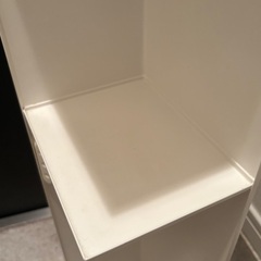 山崎実業(Yamazaki) スリム トイレラック ホワイトの画像