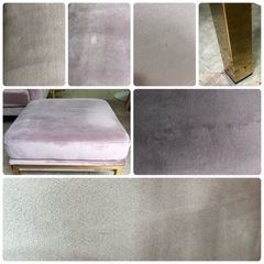 Franc franc フランフランのスプランソファ2S 2人掛けソファ ＋オットマン コーナーソファ カウチソファ ソファ 2pソファ の画像