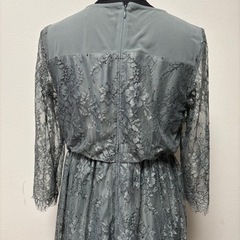 🌺グリーン系　パーティドレスの画像