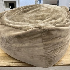 【中古品】ビーズクッション 正方形 冬用 もこもこ ソファー 1...