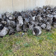 りんごの薪の画像