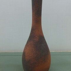 九谷焼 竹陸窯 北村隆 一輪挿し 高さ26㎝ 金彩 花瓶 花生け 花入れ 石川県 伝統工芸 陶芸 札幌 西野店の画像